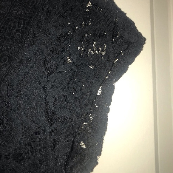Xhilaration little black lace dress size Large - Picture 5 of 7